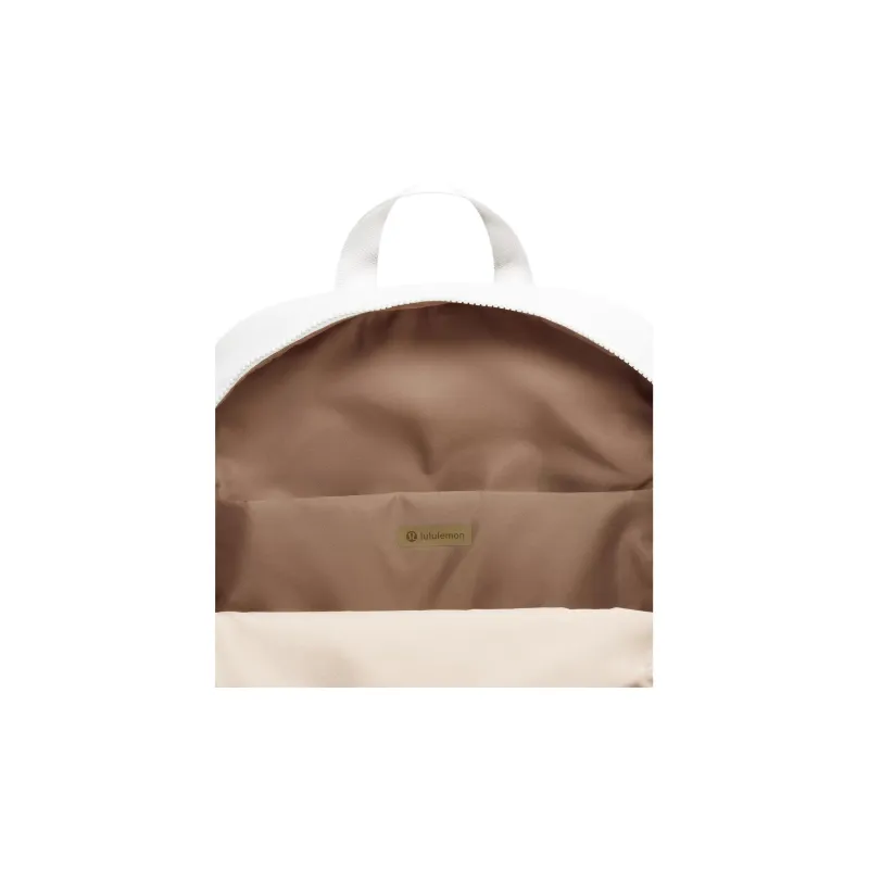 Lululemon Weber Collaboration Nylon Backpack Unisex White-3
