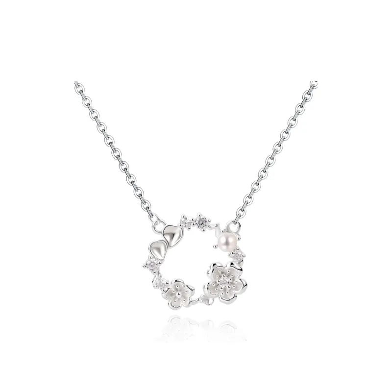 YINCHIE S999 Fine Silver Necklaces Women's-0