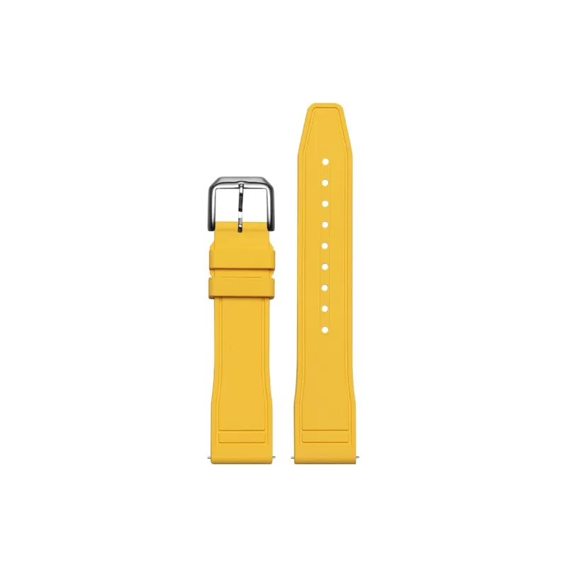 FUDIEN Compatibility With IWC Pilot Mark 'The Little Prince' Quick Release Strap Watch Band Fluoroelastomer Material-21