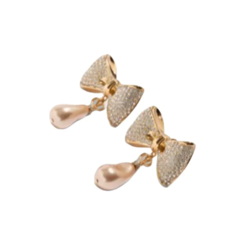 Valentino Earrings Women's Gold-1