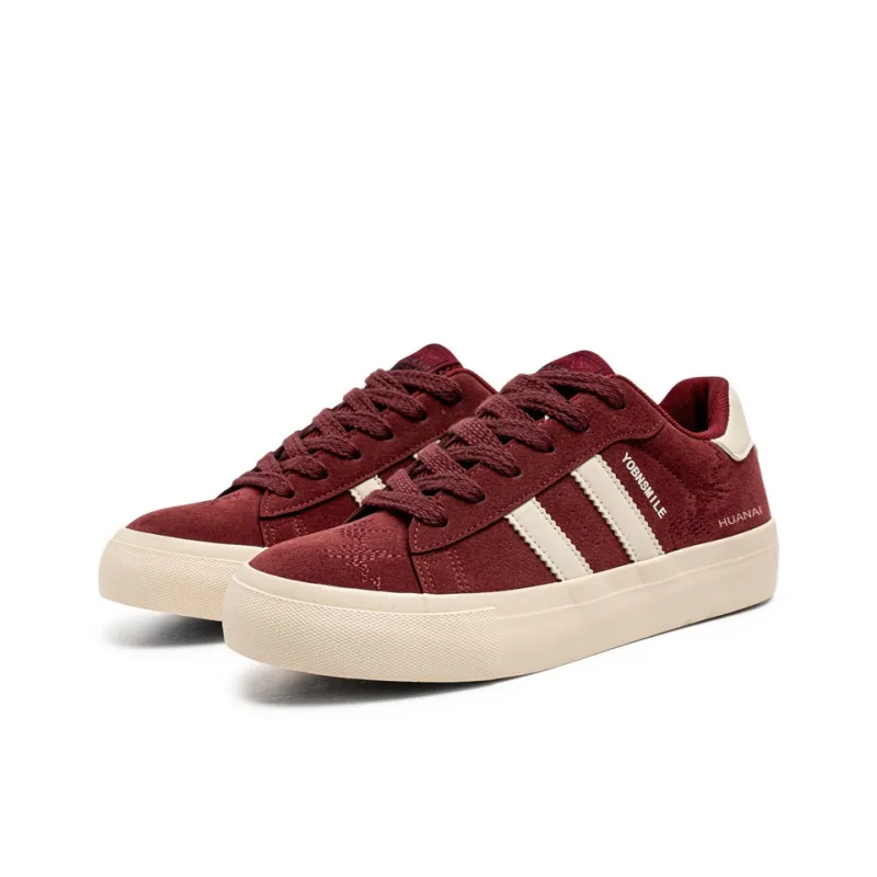 HUANAI Slip Resistant, Abrasion Resistant, Breathable Low Top Skateboard Shoes Men's-1