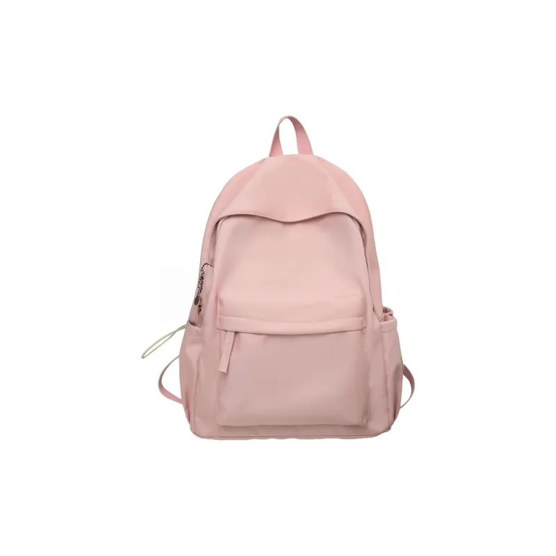 Vack Nylon Backpack Unisex Black/Red/Yellow/Blue/Pink-17