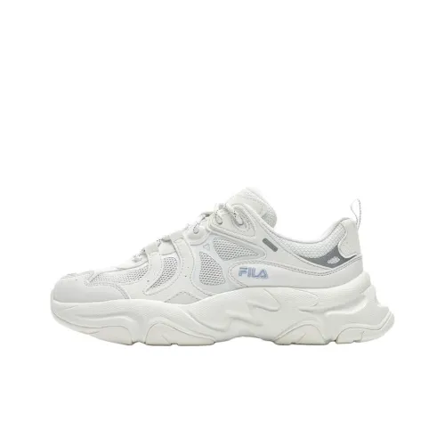 FILA MARS 3 Anti Slip Wear Resistant Low Top Casual Shoes Women's White