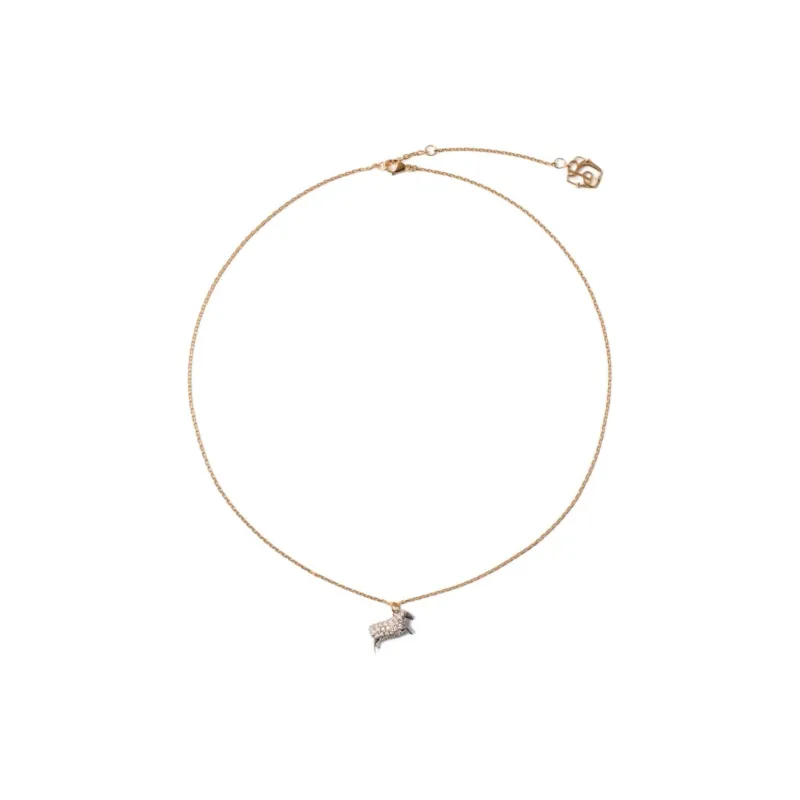 Burberry Brass Necklaces Women's Gold-1