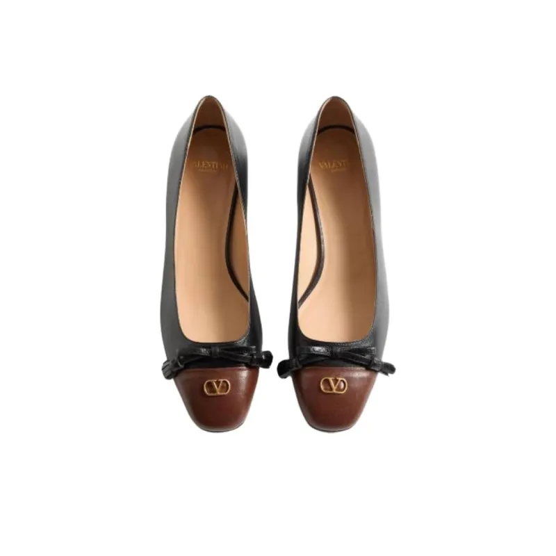 Valentino GARAVANI Valet Du Roi Casual Single Shoes Women's Black-4