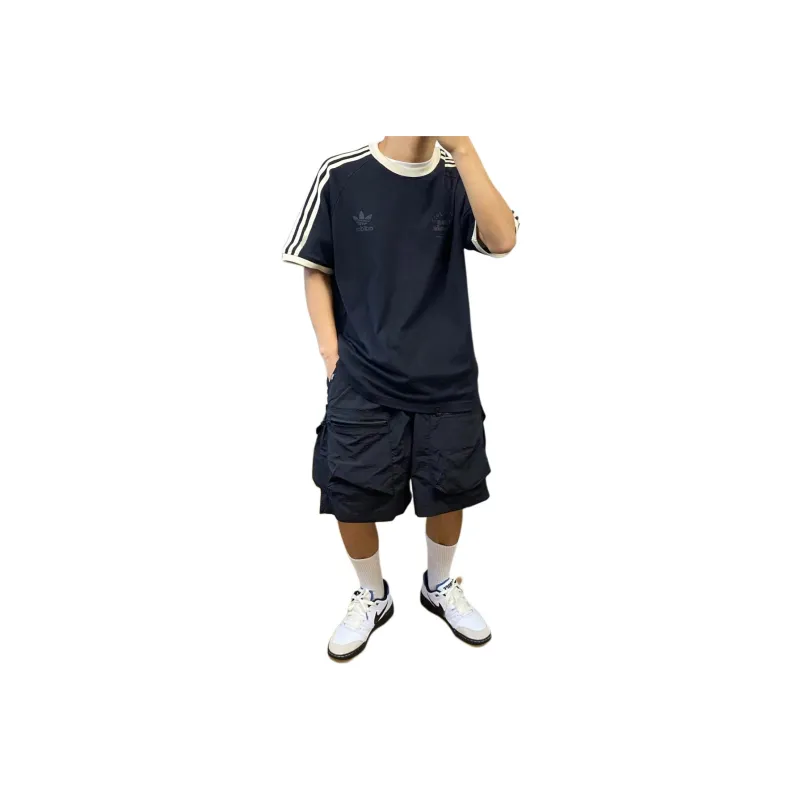 CORNILOT Cargo Shorts Unisex Black-0