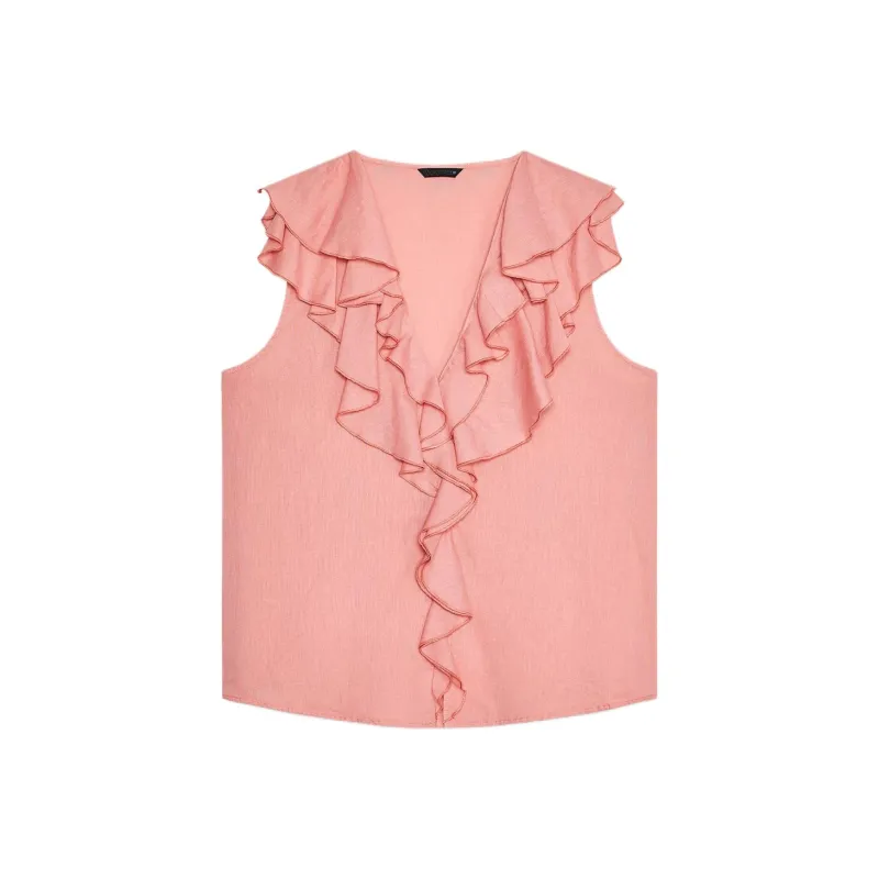 ZARA Shirts Women's Burgundy-0