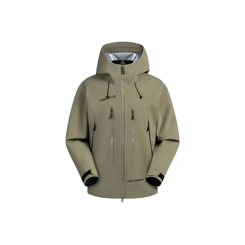 FORIDER Waterproof, Windproof, Abrasion Resistant, Anti Static, Rainproof Windbreaker Jacket Unisex-2