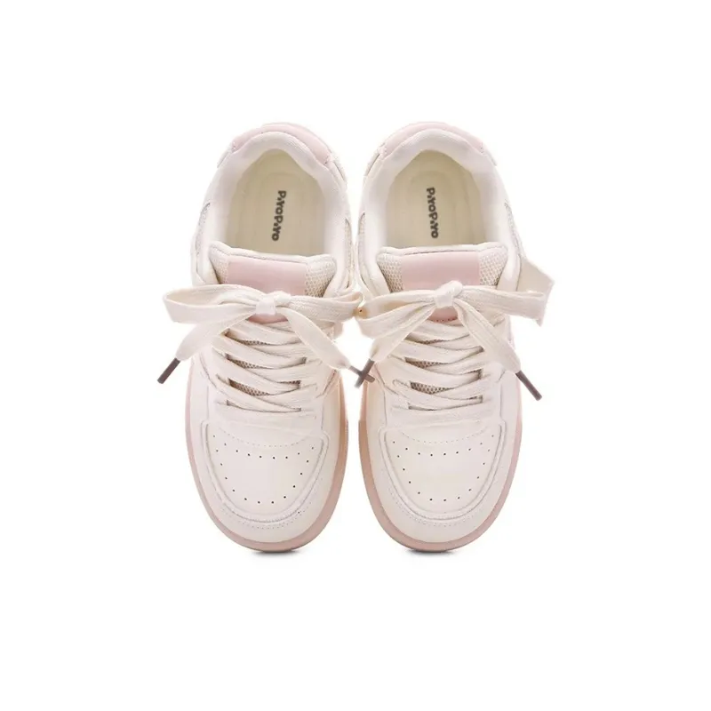 PIYOPIYO Low Top Skateboard Shoes Women's Pink-2