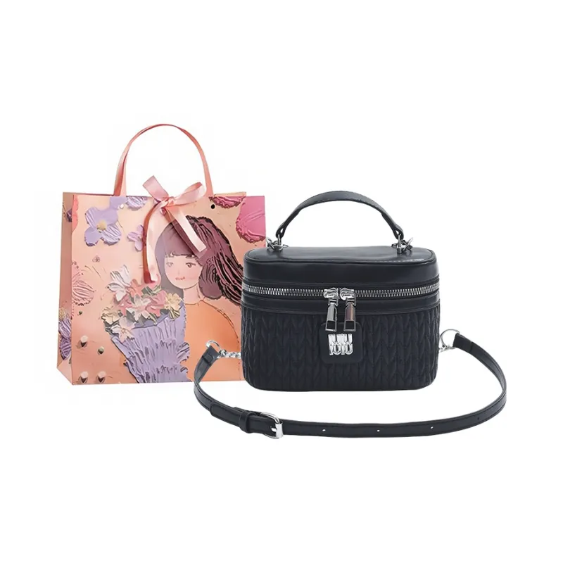 PARK DANCE PU One Shoulder Handbag Women's Multicolor-7