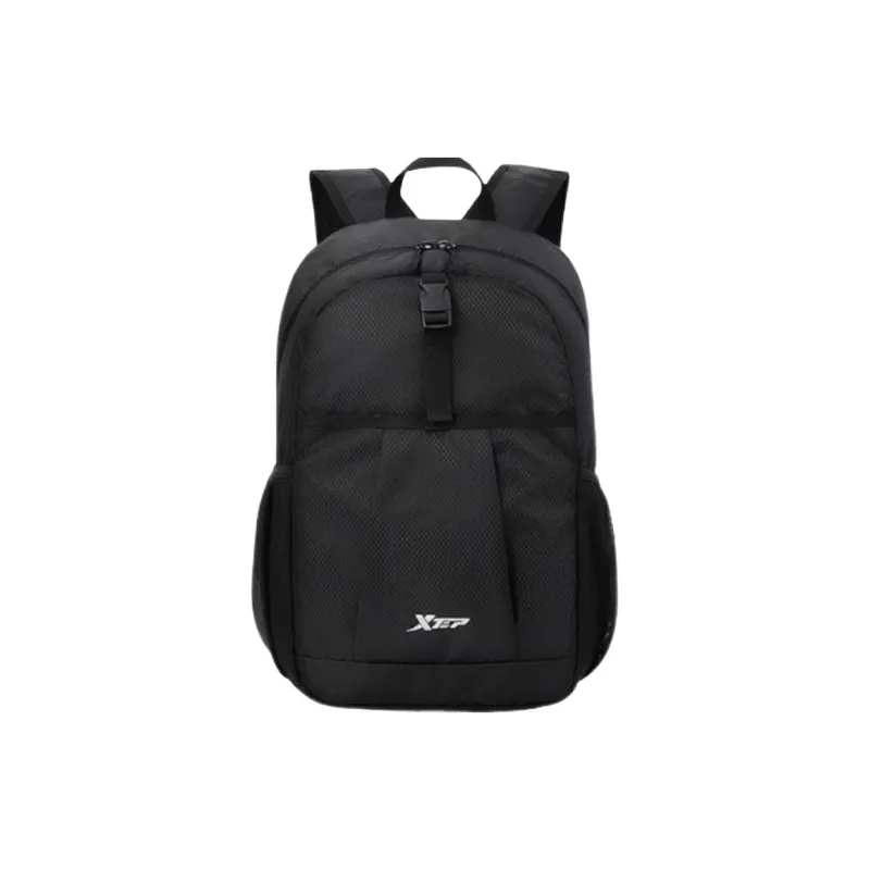 XTEP Polyester Backpack Regular Unisex Black-0