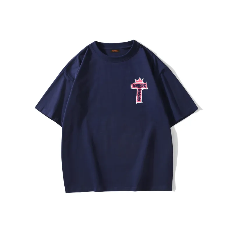 TONYKRZ T Shirt Unisex Navy Blue-1