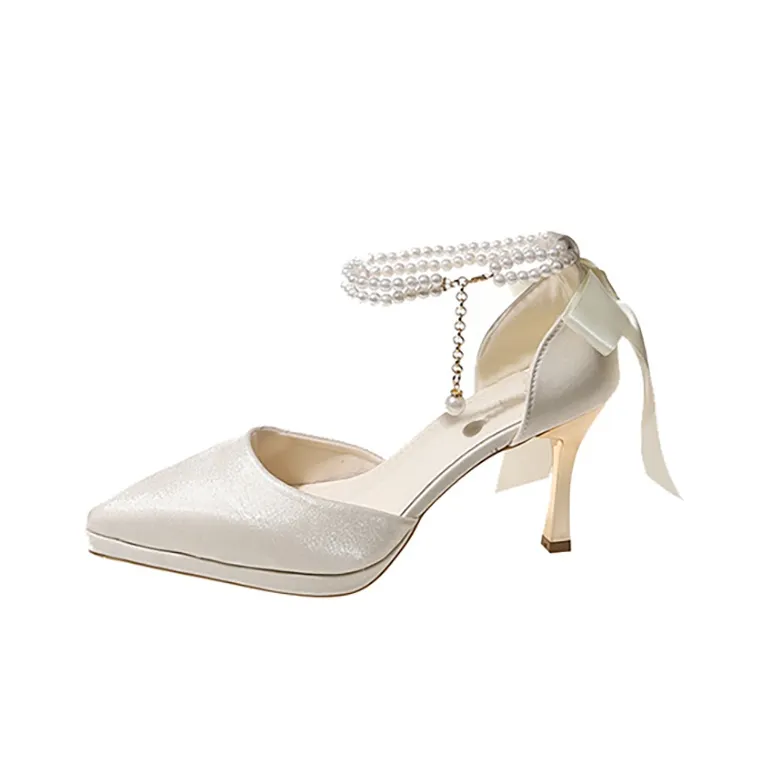 Dawei's House Slim Heel High Heels Women's-6