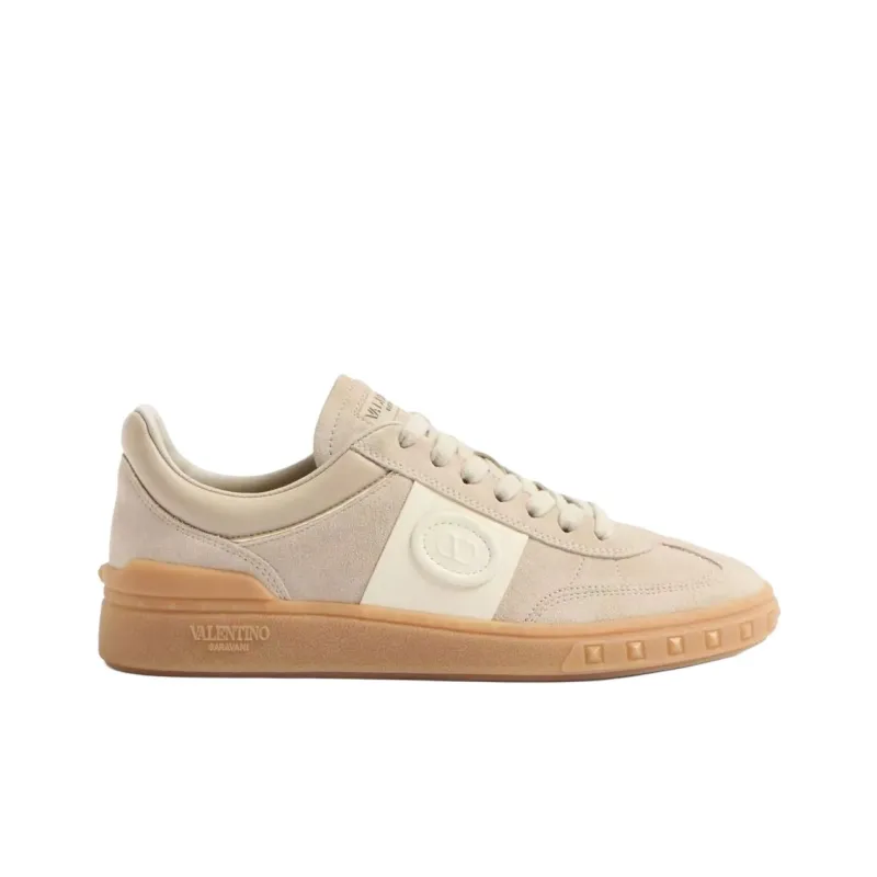 Valentino GARAVANI Upvillage Low Top Skateboard Shoes Women's Beige-1