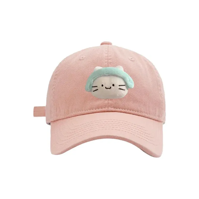 PLAN IN Cotton Baseball Caps Unisex-2