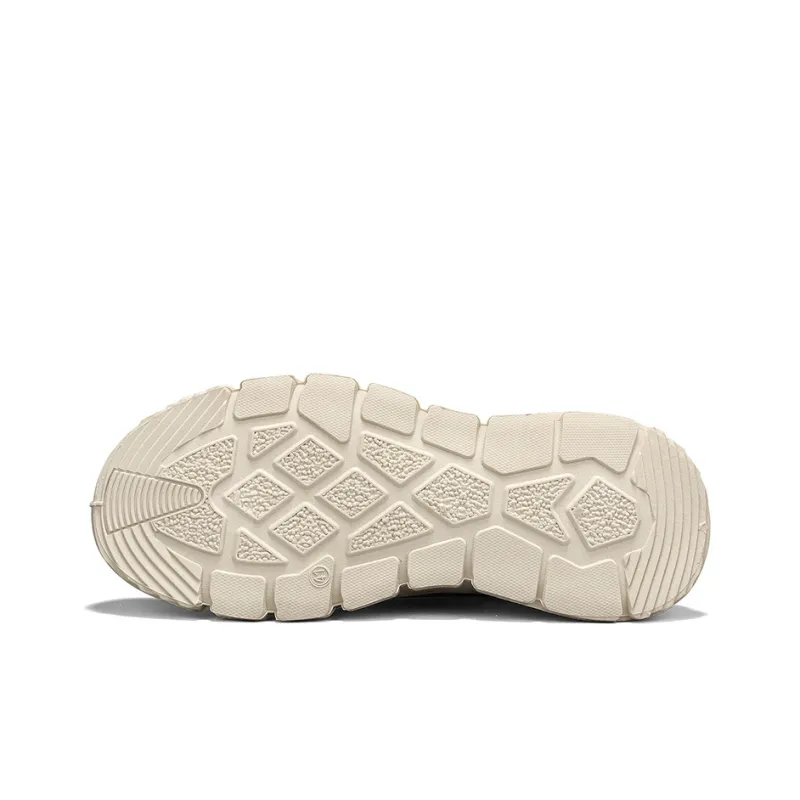 Binary Abrasion Resistant Breathable Low Top Casual Shoes Men's Beige-6