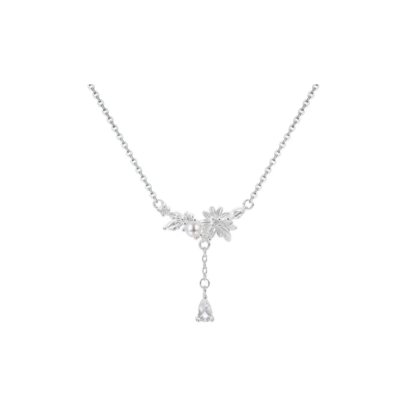 YINCHIE S999 Fine Silver Necklaces Women's-13