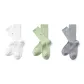 Elephant Gray+Light Grass Green+Ivory White