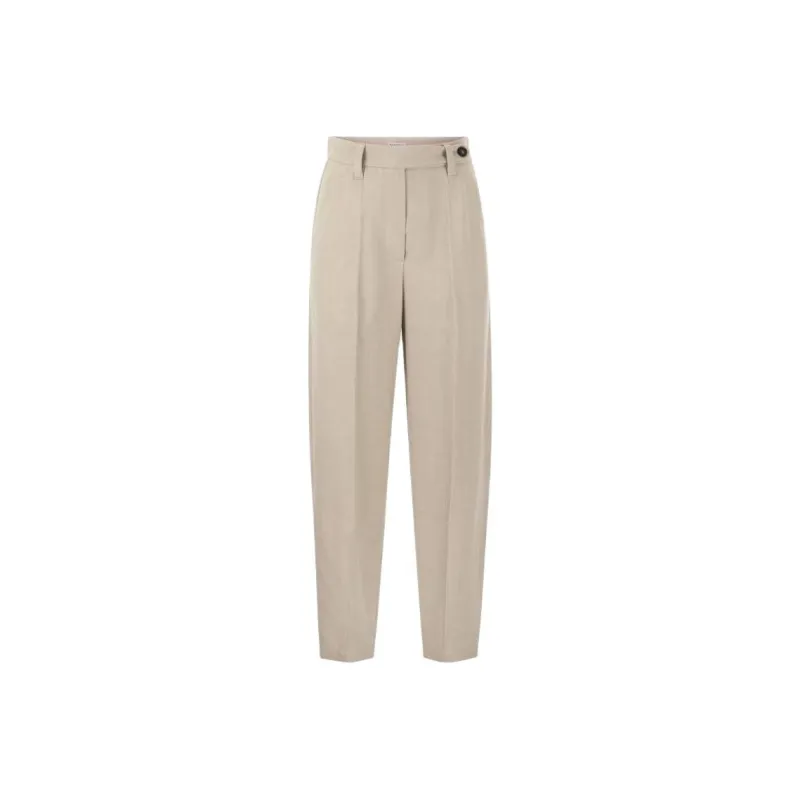 Brunello Cucinelli Pleat Tailored Trousers-0