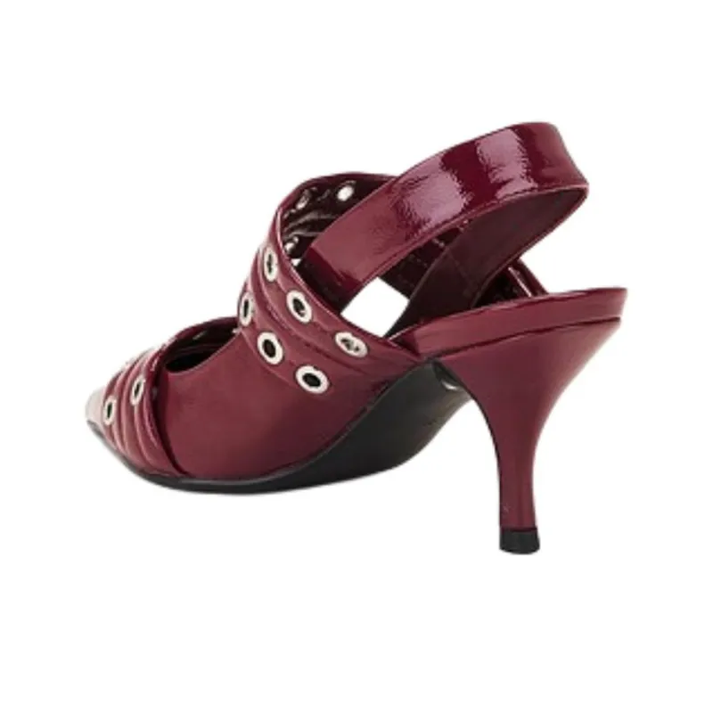 Jeffrey Campbell Timely Pumps High Heels Women's Red-3