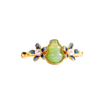 Jade Ink Love Hetian Jade Rings White Jade Women's