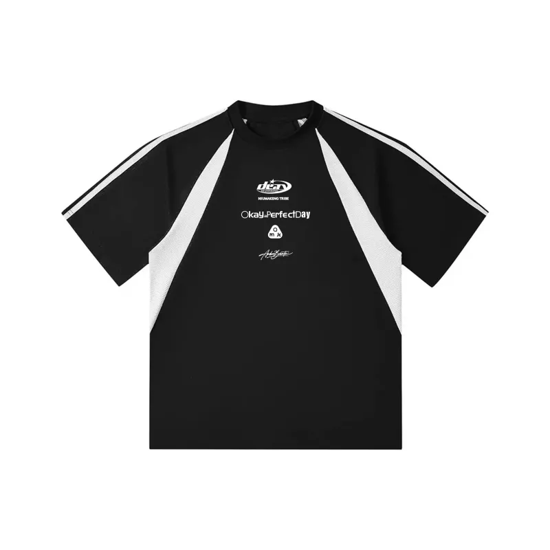 RUIZENLUO T Shirt Loose Fit Unisex-0