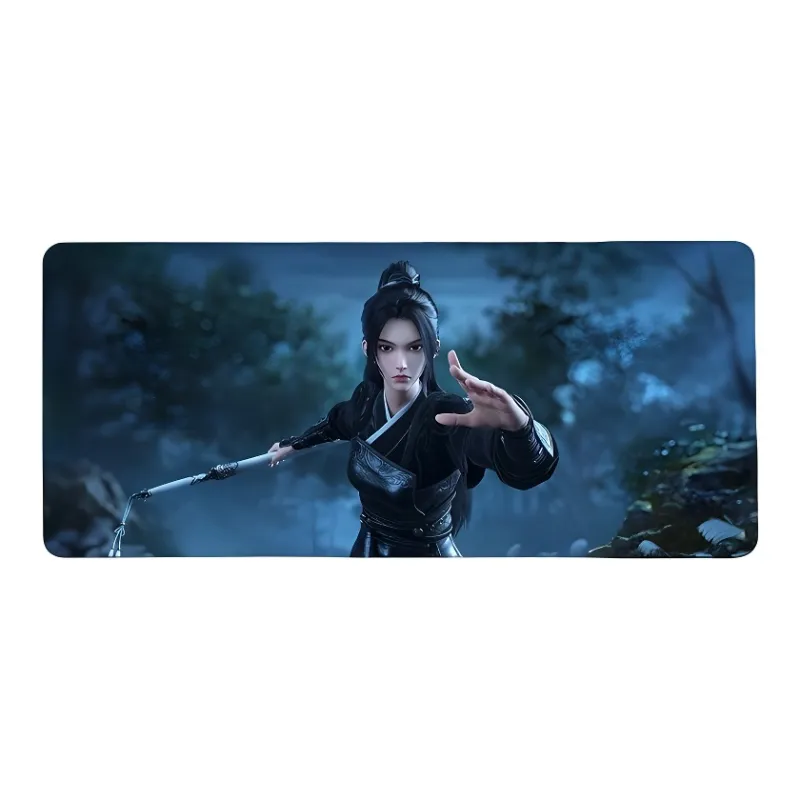 DANYIN Sword Arrives Ning Yao Extra Large Esports Computer Table Mats Anime Keyboard Mat Mouse Pads-2
