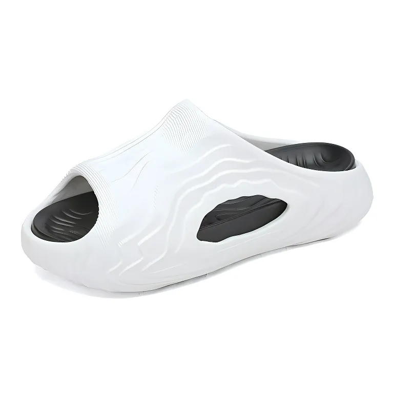 Darcy Sen Slippers White Black, Black, Gray White, Green White-1