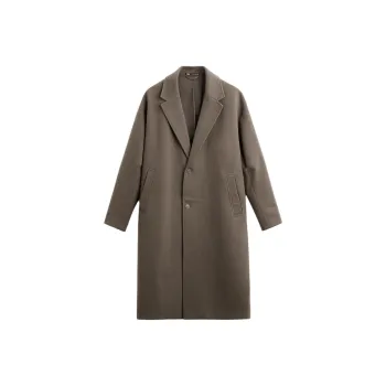 ZARA Coats Men Sand/Brown