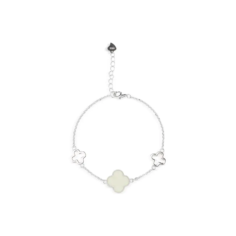 CHINA GOLD Bracelets Pale Greenish White Jade Women's-0