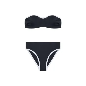 GIORGIO ARMANI Two tone Bandeau Bikini