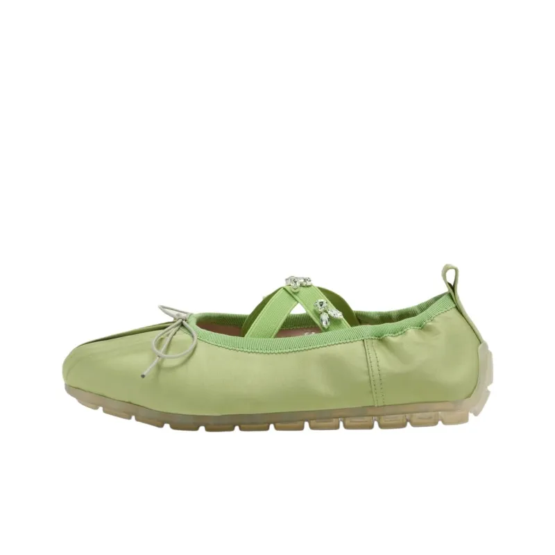 SIMONE ROCHA Ballerina Grip Casual Single Shoes Women's Green-0