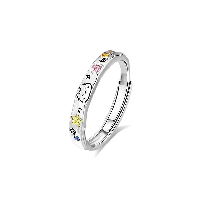WANLIACC S925 Silver Rings Unisex-0