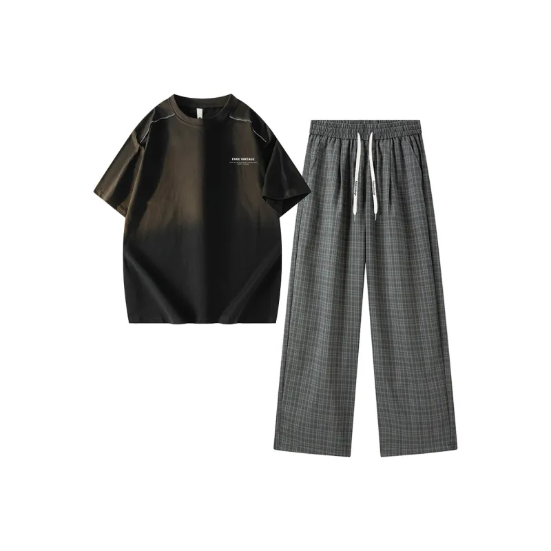 FAKE VINTAGE Casual Sportswear Unisex-20