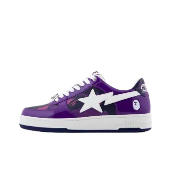 JJ Lin JJ20 World Tour 2022 x A BATHING APE Low Top Skateboard Shoes Women's Purple