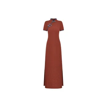 MDEHT Cheongsams Women's Red