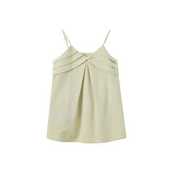 3COLOUR Sleeveless Chiffon Shirt Women's
