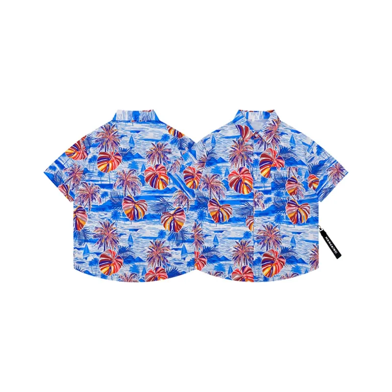 HANDAIWEI Shirts Unisex Image Color No Brand Buckle-2