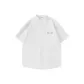 [Twill Stand Collar]White (Ho Red Beans Era Chest Logo)