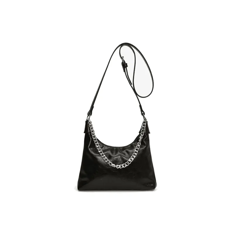 BLAKE FLEETO Polyester Shoulder Bag Women's Silver/Black-2