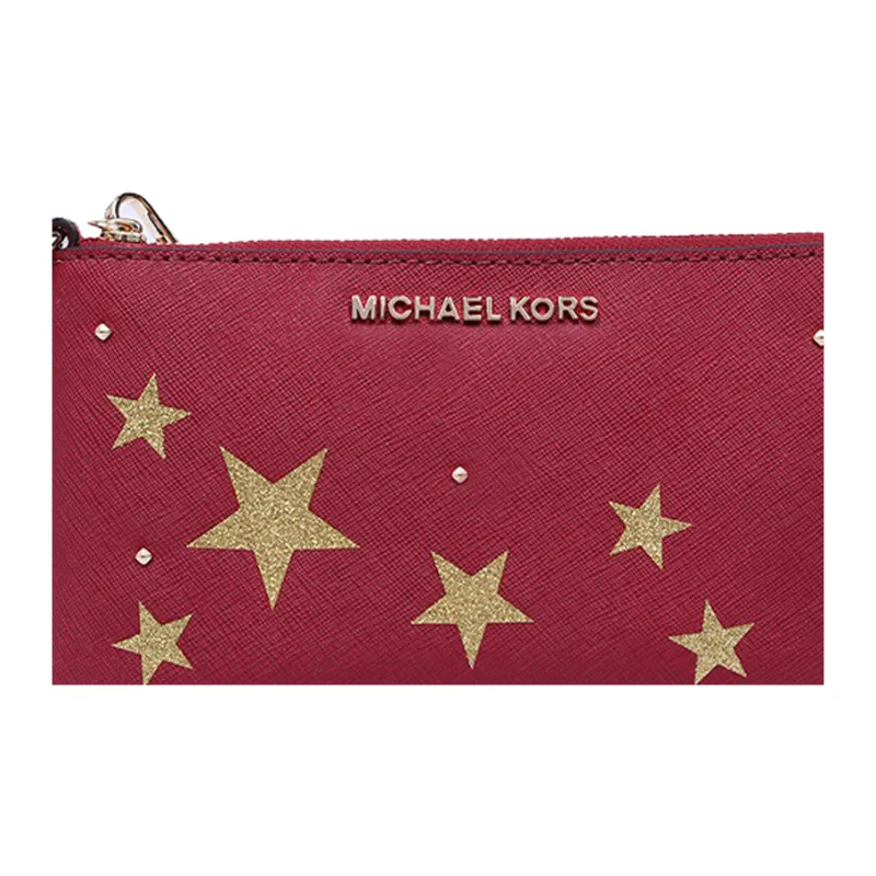 MICHAEL KORS MICHAEL KORS Handbag Collection Illustrations Leather Wallet Women's Red-3