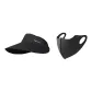 Seamless Sun Protection Two-Piece Set (Black)