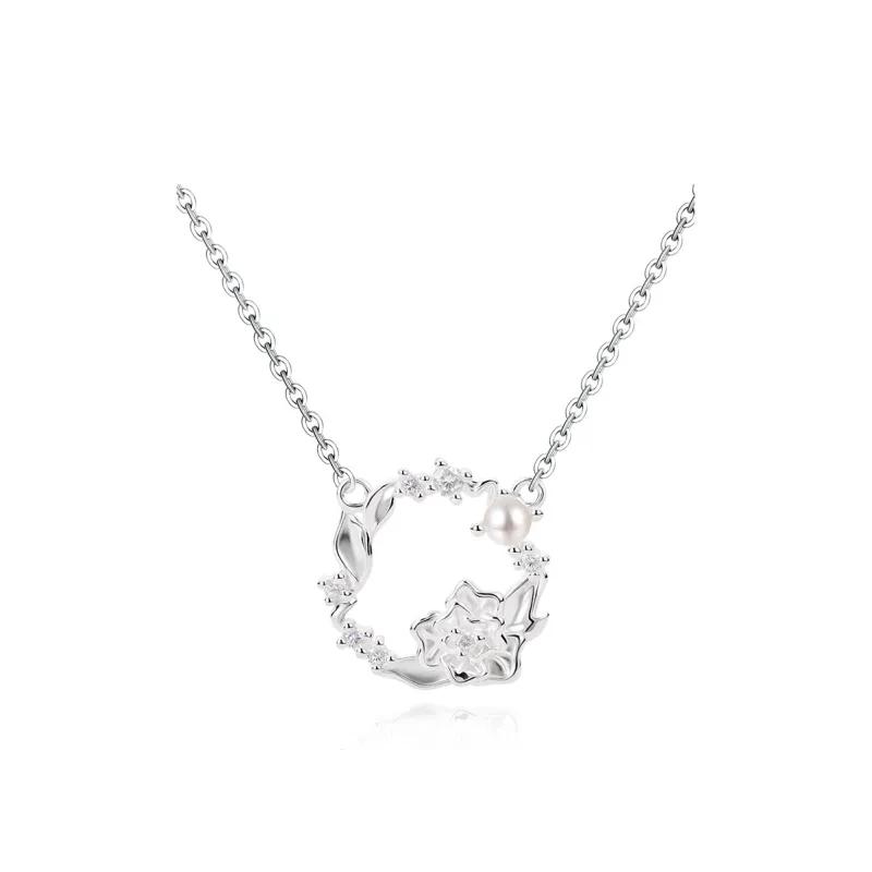 YINCHIE S999 Fine Silver Necklaces Women's-14