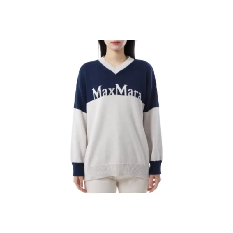 MaxMara Sweater Women's Marine Blue-0