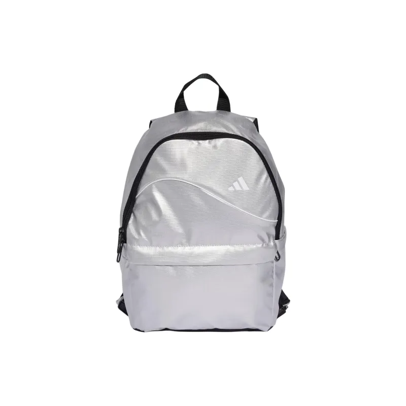 Adidas Polyester Backpack Unisex Silver-0