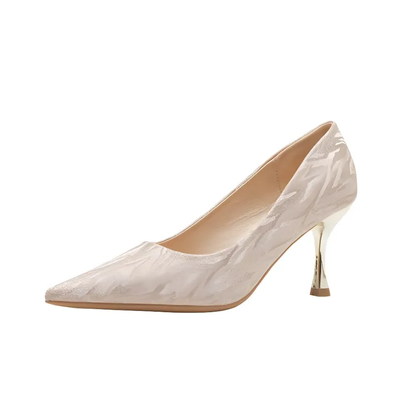 GOSO High Heels Women's Champagne-0
