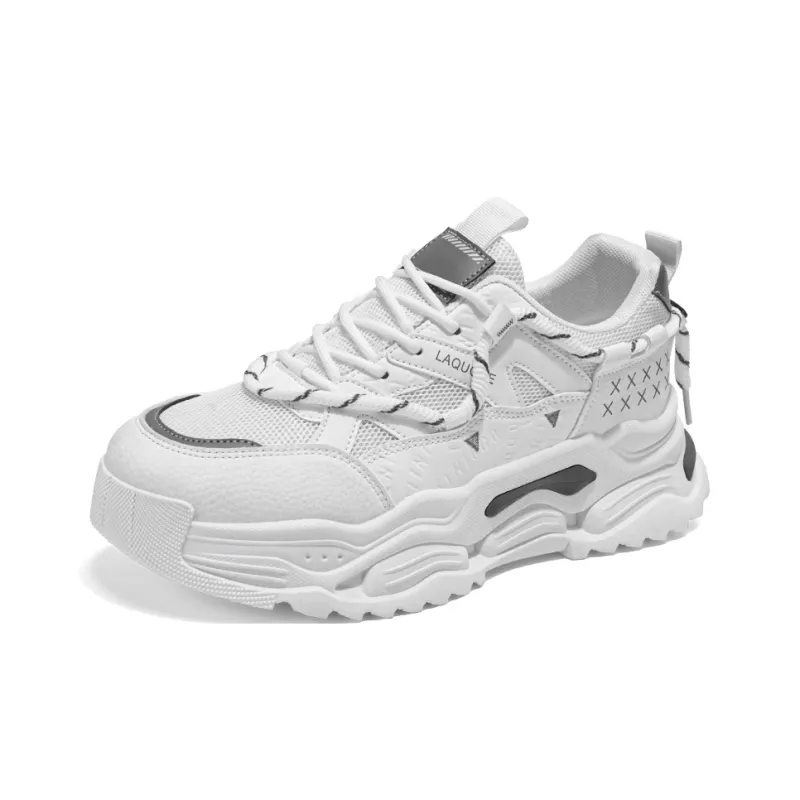 Colorful Creations Slip Resistant, Breathable, Lightweight Low Top Chunky Sneakers Men's-7