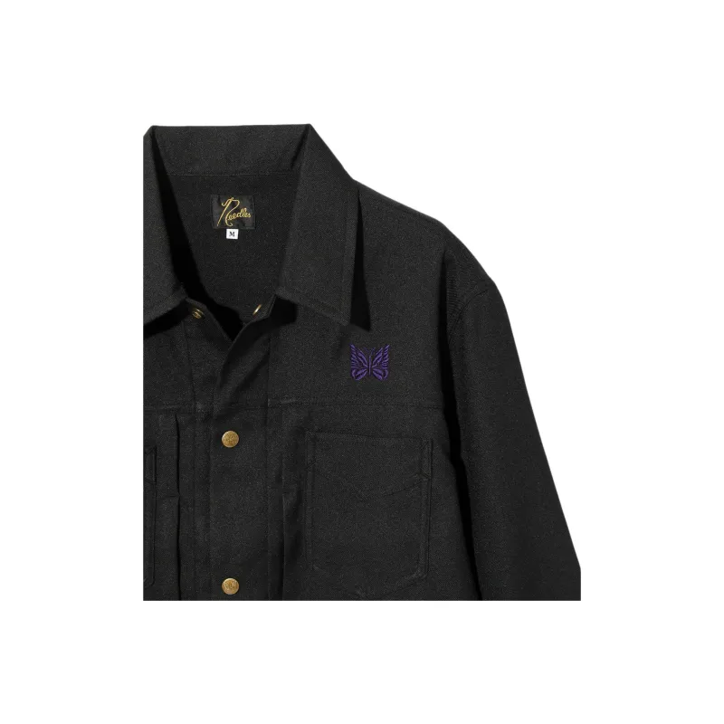 Needles SS25 Jacket Unisex Black-2