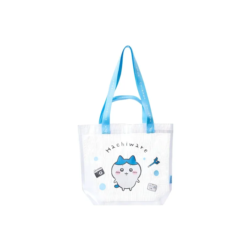 MINISO Chiikawa Collaboration PVC Gauze One Shoulder Handbag Unisex Multicolor-0