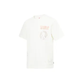 LiNing T Shirts Unisex Ivory